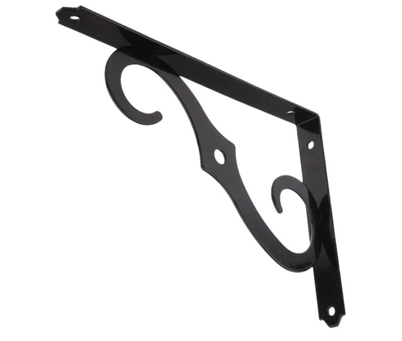 Deepak Display Works Metal Heavy Duty L Shaped Right Angle BracketL Clamp for Wall ShelfRack 12 inch  - Image 3
