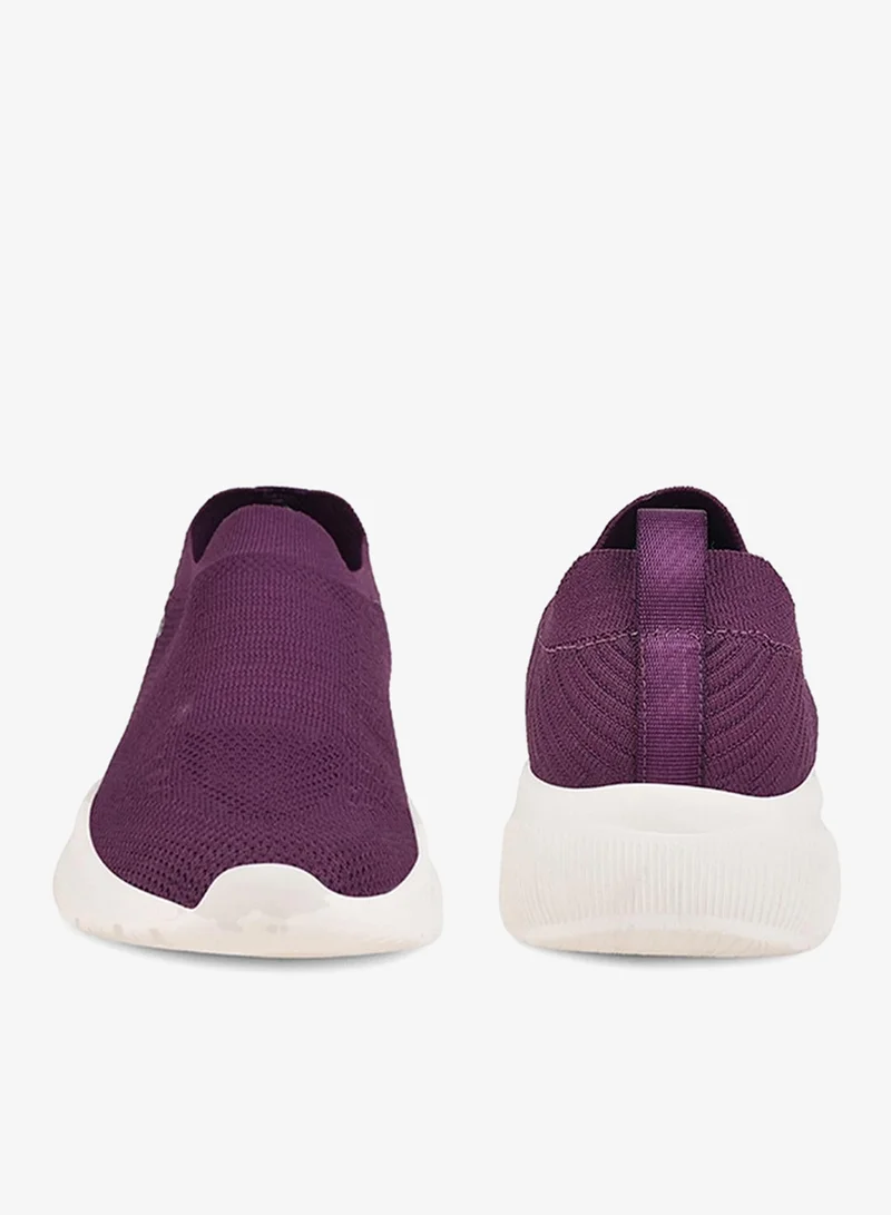 كامبس Women Jenny Memory Foam Slip-On Walking Shoes-Purple