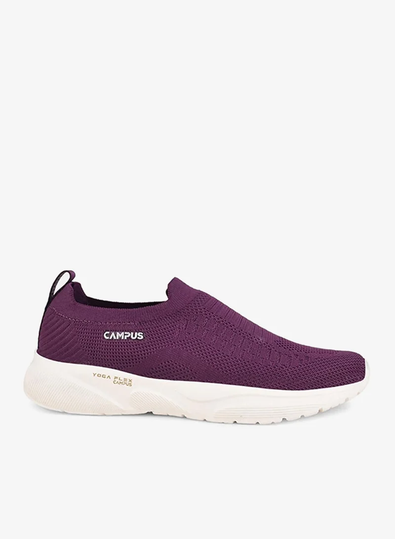 كامبس Women Jenny Memory Foam Slip-On Walking Shoes-Purple