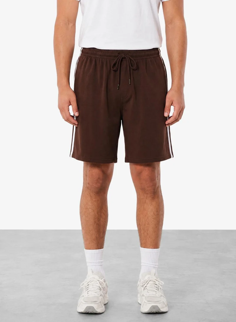 Seventy Five Regular fit Printed and Net Folding Shorts