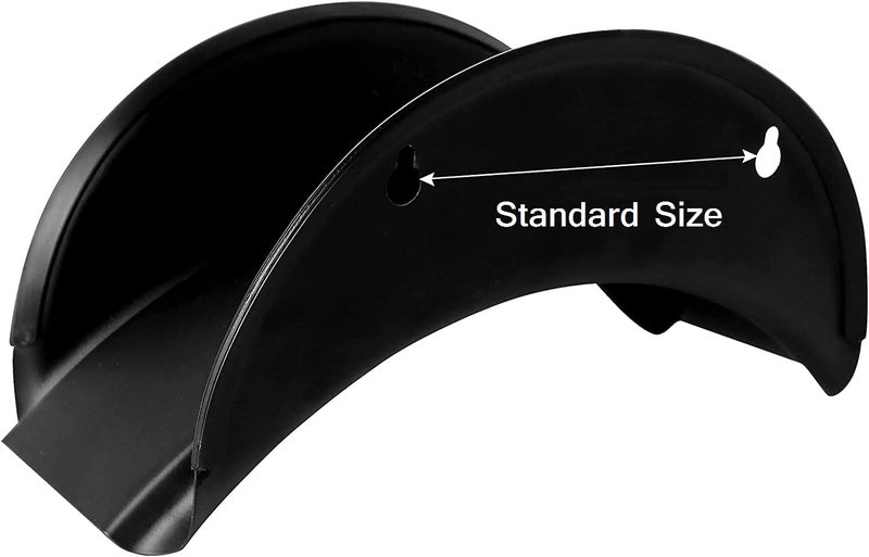 Episkey Hose Hanger, Wall-Mounted Metal Hose Holder, Anti-Corrosive Hose Bracket (Black) (METAL_HOSE_STAND) - Image 4