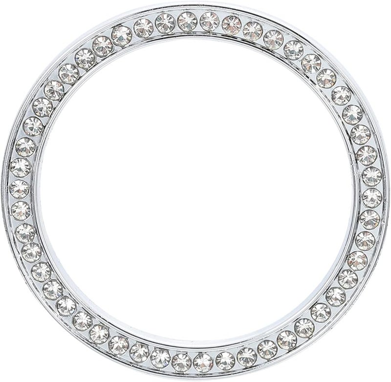 5 2X5 2CM Car Clock Decorative Frame Ring Easy Install Cover Sticker Interior Accessory Bling Design - Image 1