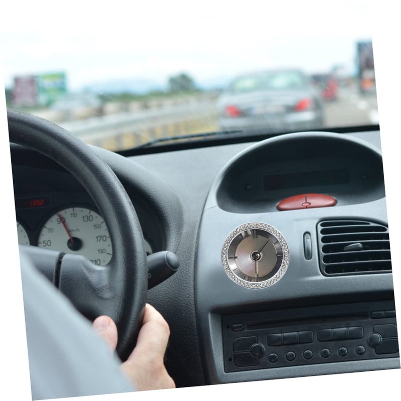 5 2X5 2CM Car Clock Decorative Frame Ring Easy Install Cover Sticker Interior Accessory Bling Design - Image 5