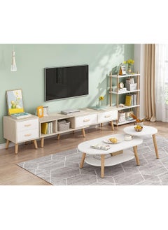 DubaiGallery Sofa Side End Table, Light Luxury Side Table Simple Corner Table Bedside Cabinet Metal Frame C Shaped Table for Sofa Bed Living Room Bedroom  - Image 3
