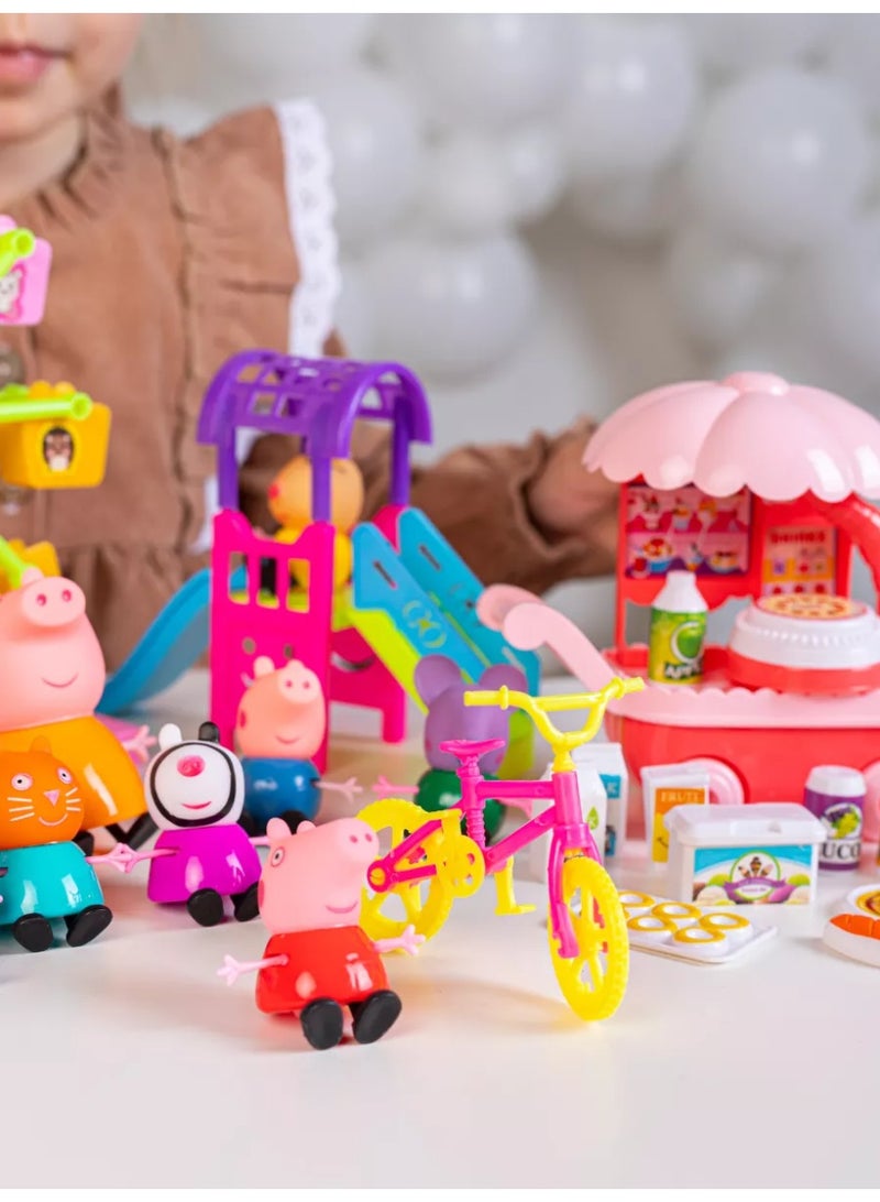 Peppa Pig Store 25 PCS Peppa Pig Family Carnival (3+) - Image 4