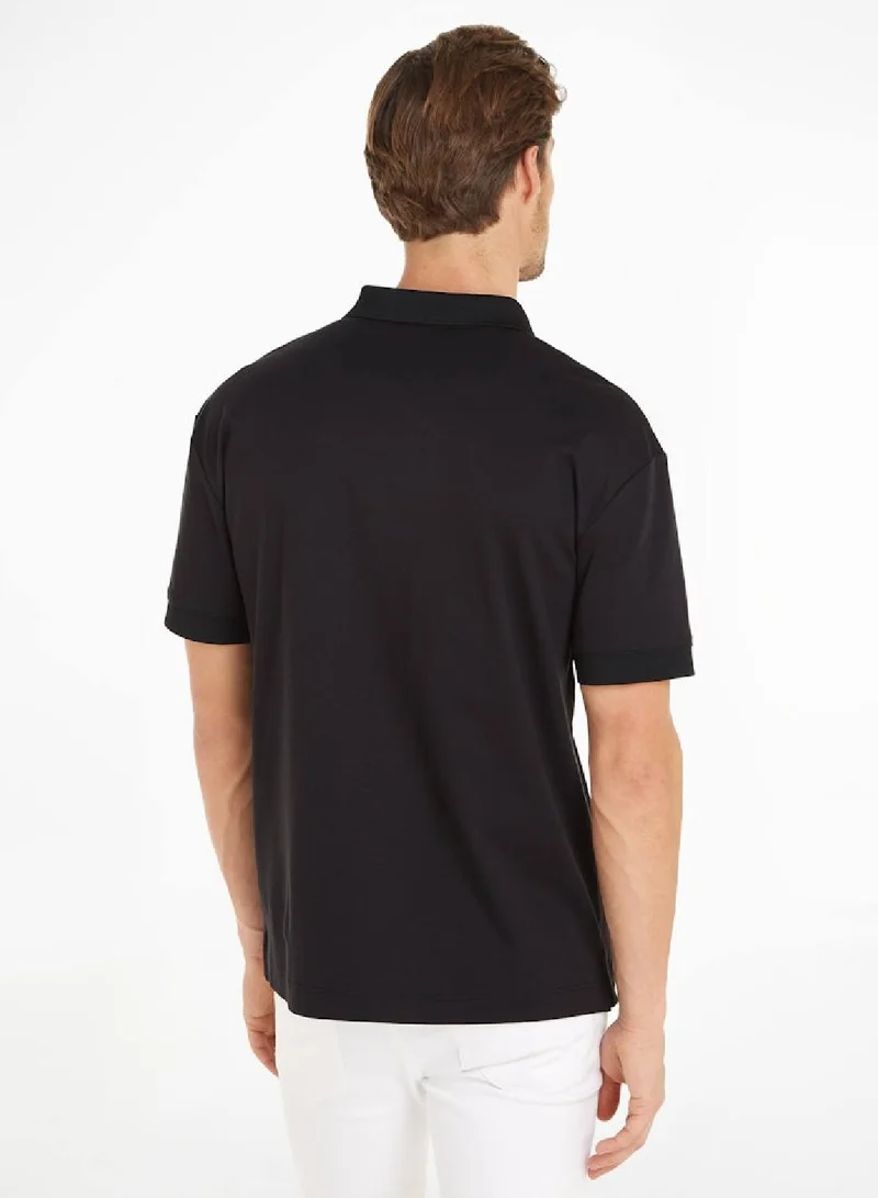 CALVIN KLEIN Open Polo Shirt