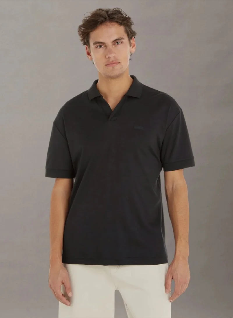 Open Polo Shirt