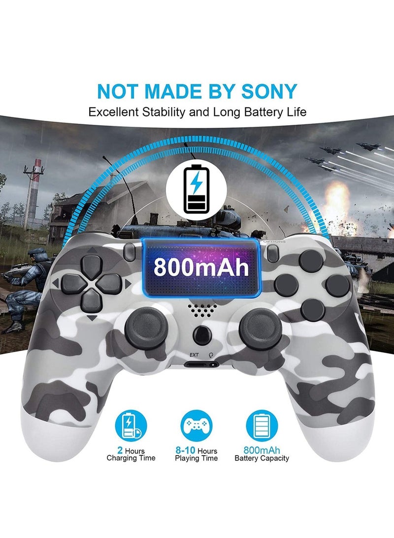 Beauenty Wireless Controller Dual Vibration Game Joystick Controller for PS4 Controller/Slim/Pro, Compatible with PS4 Console - Image 5