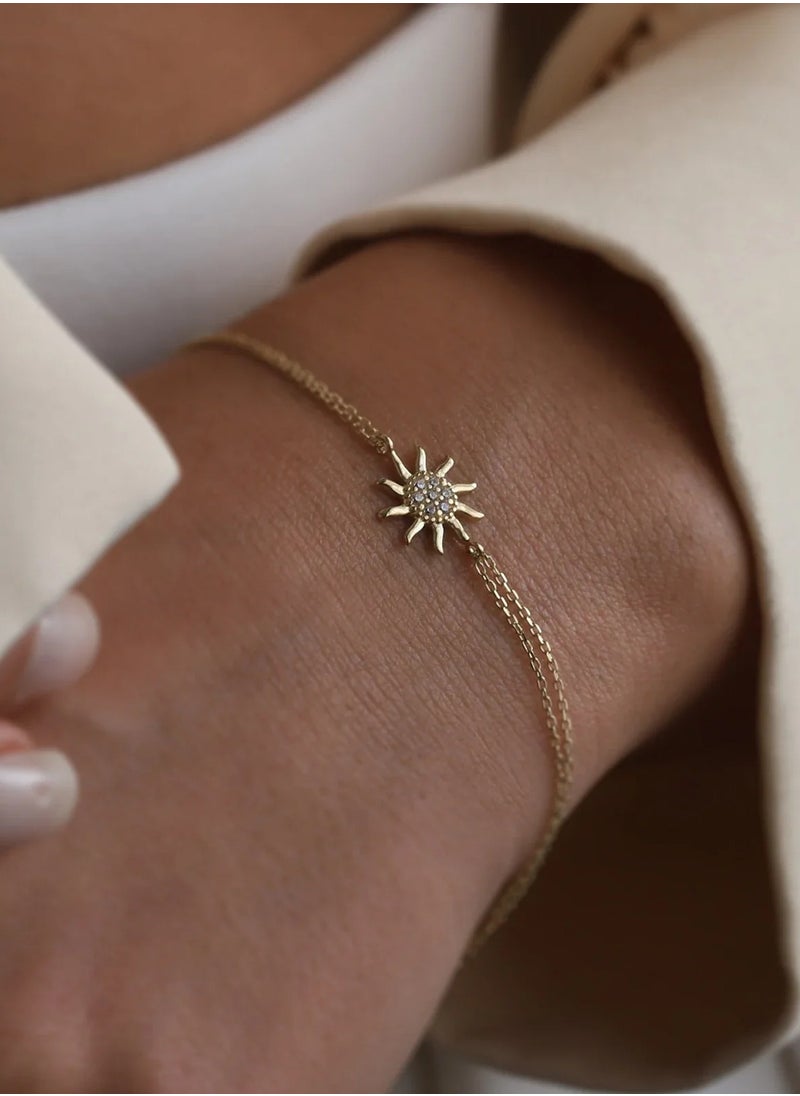 Artsy Silver - Sun Bracelet Gold Plating - Silver - Image 1