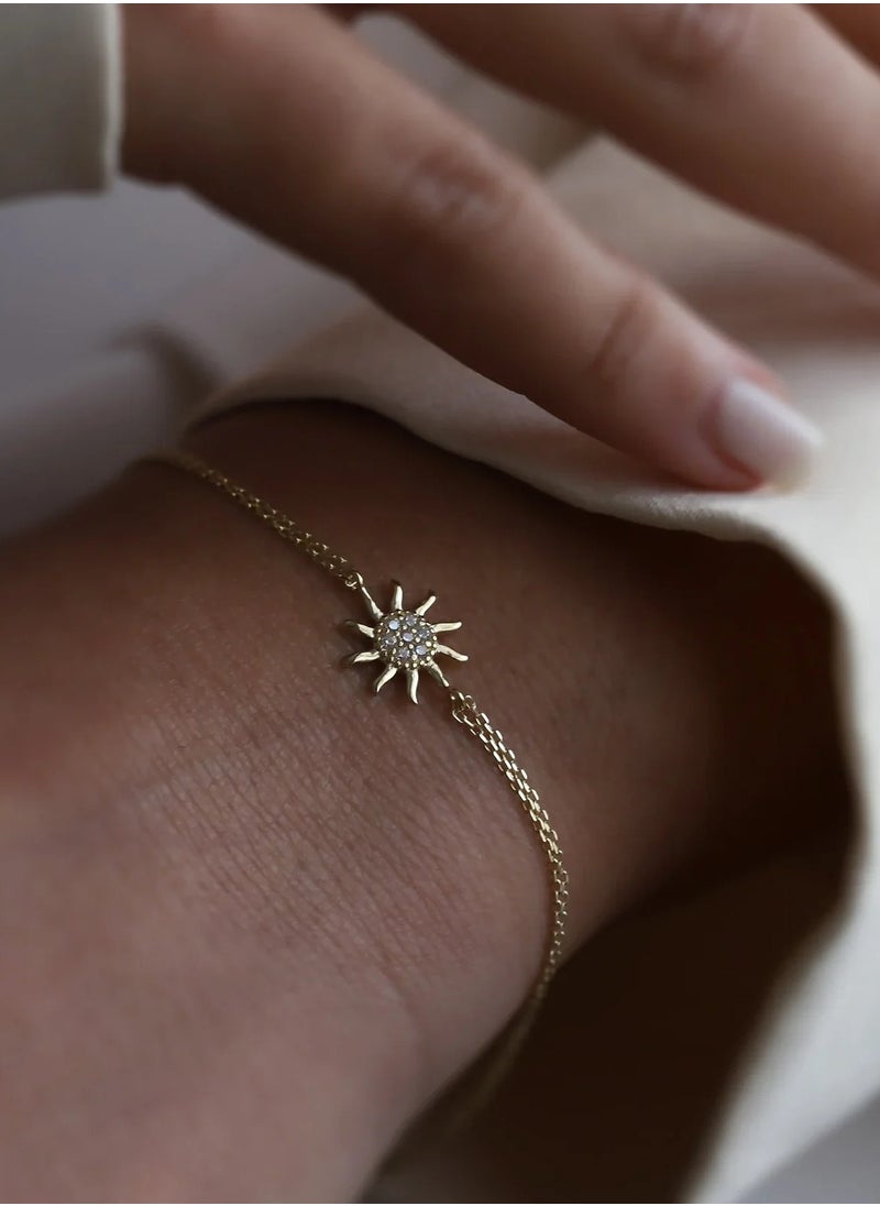 Artsy Silver - Sun Bracelet Gold Plating - Silver - Image 1