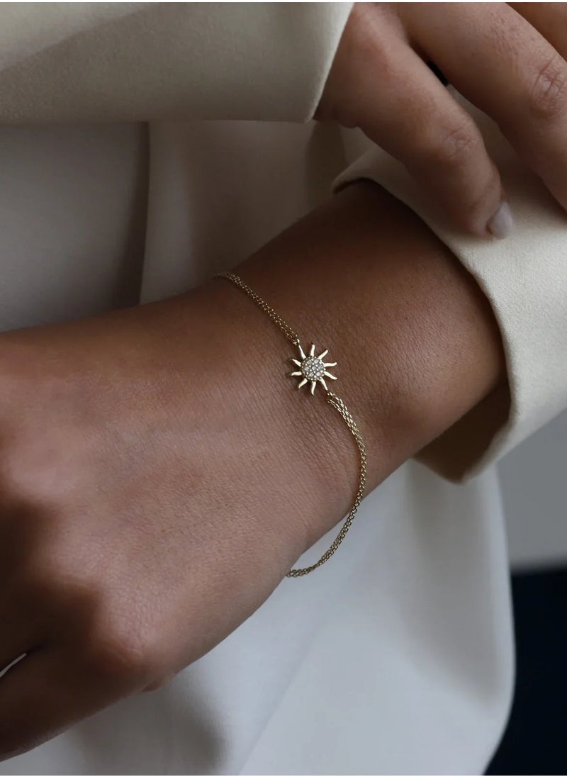 Artsy Silver - Sun Bracelet Gold Plating - Silver - Image 1