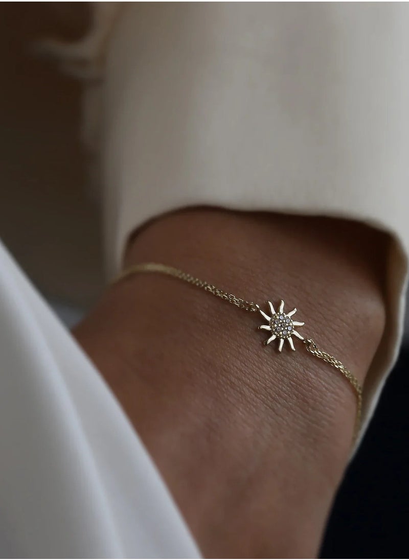 Artsy Silver - Sun Bracelet Gold Plating - Silver - Image 1