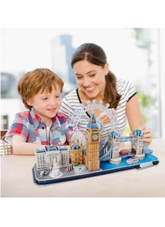 SYOSI 3D Puzzles for Kids Ages 8 10 London City STEM Projects Arts Crafts 3D Architecture Crafts for Girls Ages 8 12 3D Puzzle Birthday Gifts for 8 Year Old Girls  - Image 3