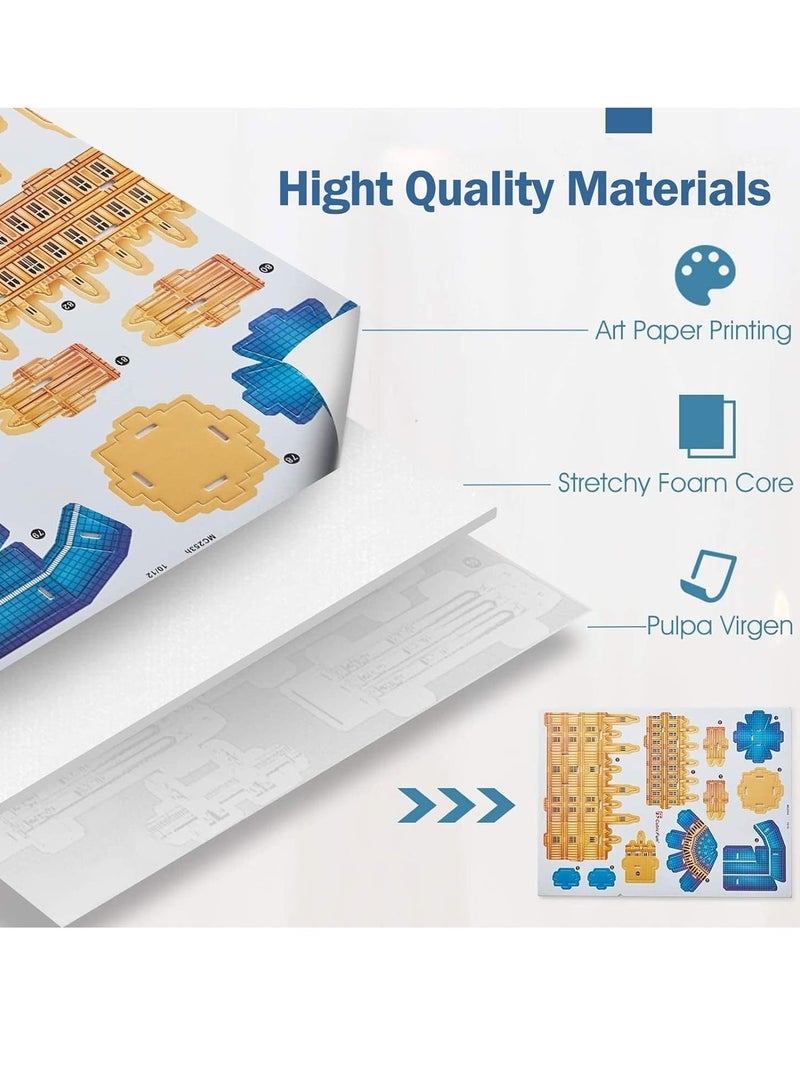 SYOSI 3D Puzzles for Kids Ages 8 10 London City STEM Projects Arts Crafts 3D Architecture Crafts for Girls Ages 8 12 3D Puzzle Birthday Gifts for 8 Year Old Girls - Image 5