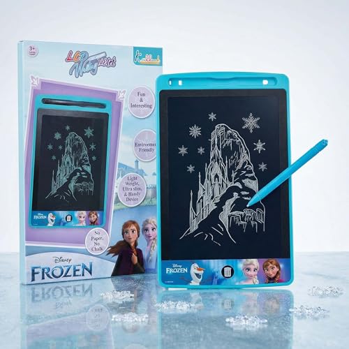 Kriiddaank 8.5" Frozen LCD Writing Tablet, Electronic Drawing Pad & Magic Slate for Kids, Toddler Travel Doodle Board with Lock Function, Portable Birthday Gift for 3-9 Year Old Boys & Girls, Blue - Image 1