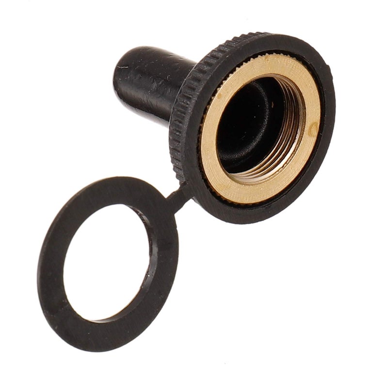 BOJACK Toggle Switch SPDT ON-ON 3 Terminal pin 12 VDC 25 A with Waterproof Cap for Auto Car 102 (Pack of 2) - Image 3