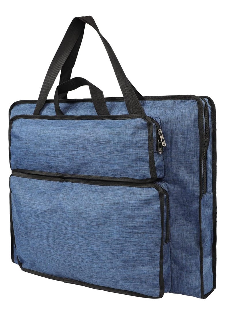 IPENNY Students Water-Resistant Artist Portfolio Tote Bag for Art Supplies Storage 8K Drawing Board Carry Shoulder Bag Sketch Pad Art Board Bag Art Supplies Storage Tote Bag Durable Art Portfolio Case  - Image 1
