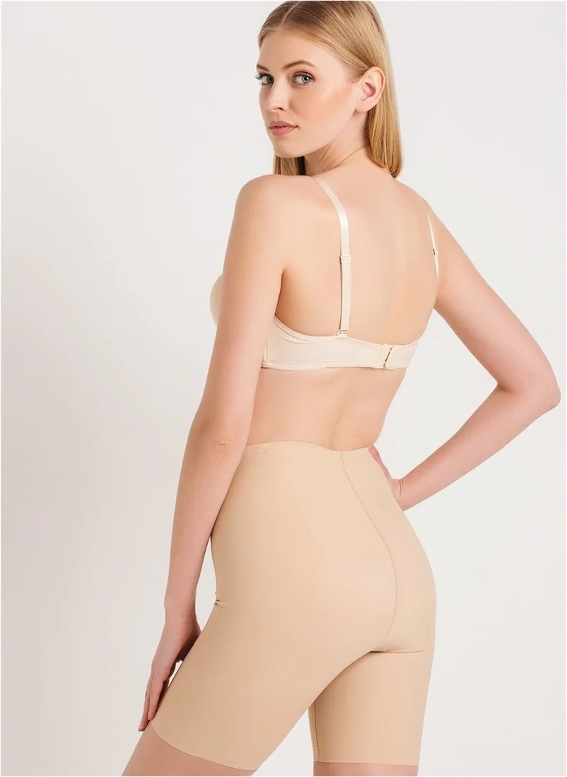 Magic Form 3045 Plain Fabric Thin Sponge Empty Cup Large Size Underwire Bra