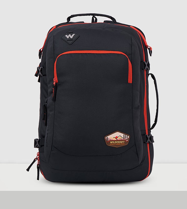 وايلد كرافت حقيبة ظهر وايلد كرافت كارغو ، أسود - Image 1