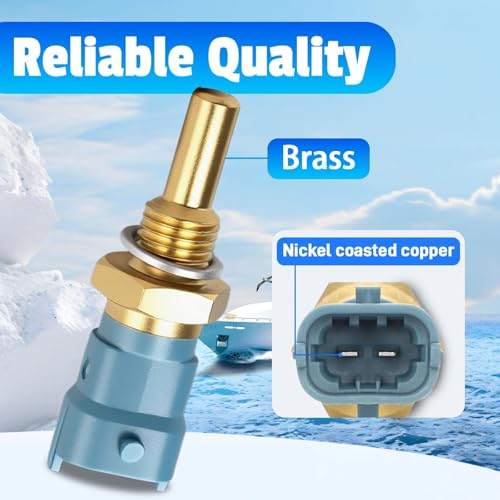 KPALAG Coolant Water Temperature Sensor, Coolant Temp Sensor Compatible with Sea-Doo 3D GSX GTX RXP RXT RX Wake GTX Can Am Traxter Outlander Replace#：278002895 - Image 2