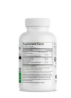 Bronson DIM Balance calcium D-Glucarate Broccoli Sprout & Vitamin D3 200MG 30 Count  - Image 2