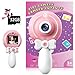 TEKFUN Kids Camera Toy for Girls Birthday Gifts with Magic Wand Design Digital Video Camera for Kids with 32GB SD Card Easter Basket Essentials for Little Girl 2 3 4 5 6 Year Olds Pink - Image 3