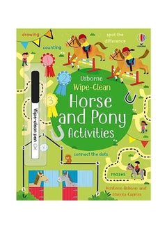 Usborne Publishing Ltd Wipe-Clean Horse and Pony Activities 