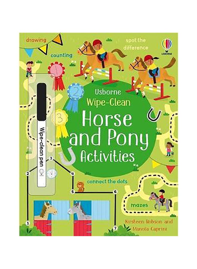 Wipe-Clean Horse and Pony Activities