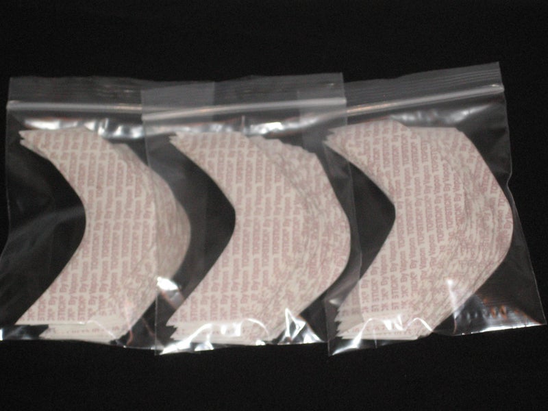 Vapon TOPSTICK Plus Custom Cut Front B Curve Tape,Clear,Double-Sided 75 Strips. - Image 2