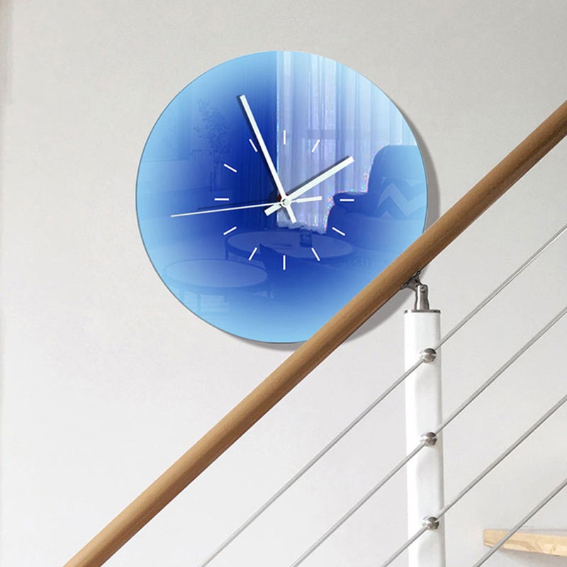 2pcs Wall Clock Wall Hanging Clock Decorative Clock Home Wall Decor Tabletop Clock - Image 4