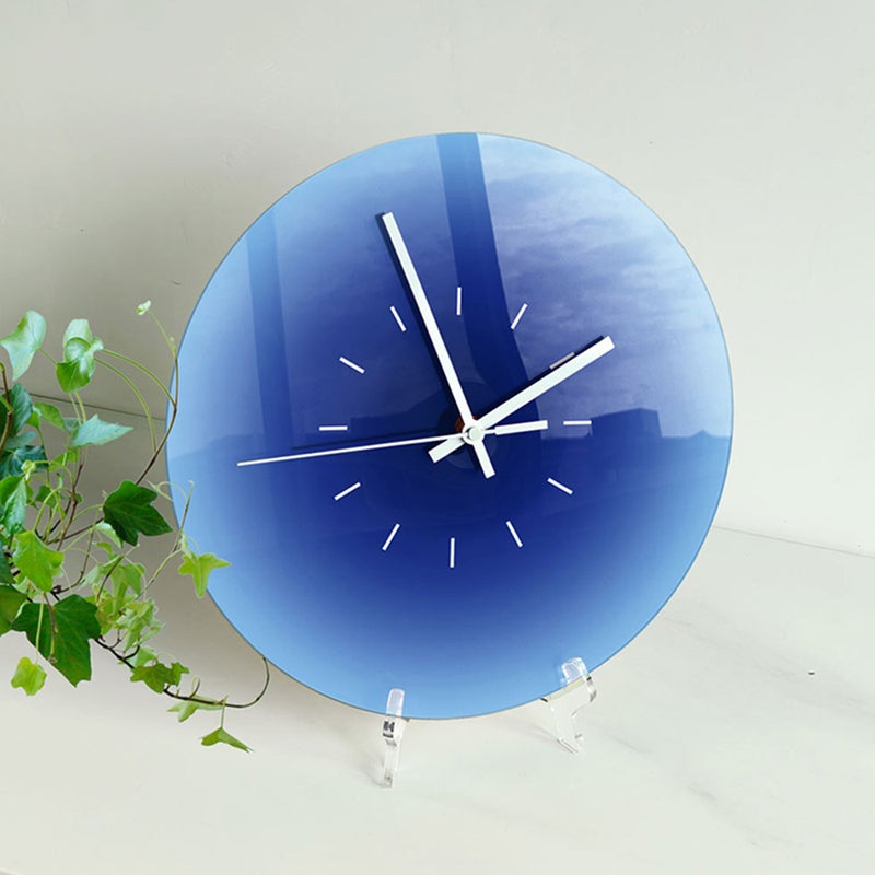 2pcs Wall Clock Wall Hanging Clock Decorative Clock Home Wall Decor Tabletop Clock - Image 2