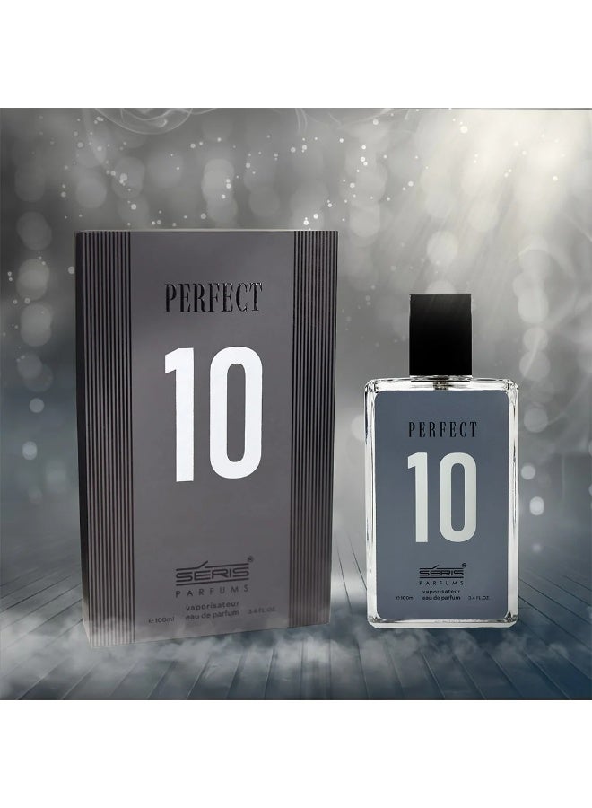 Seris Parfums Seris Perfect 10 Grey EDP 100ml