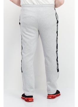 RBX Men Sportswear Fit Brand Logo Training Sweatpants, Grey  - Image 2