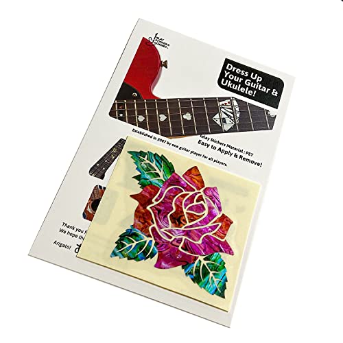 Inlaystickers Inlay Sticker for Guitars & Bass - Rose of Cimarron,B-146RC-RD - Image 4