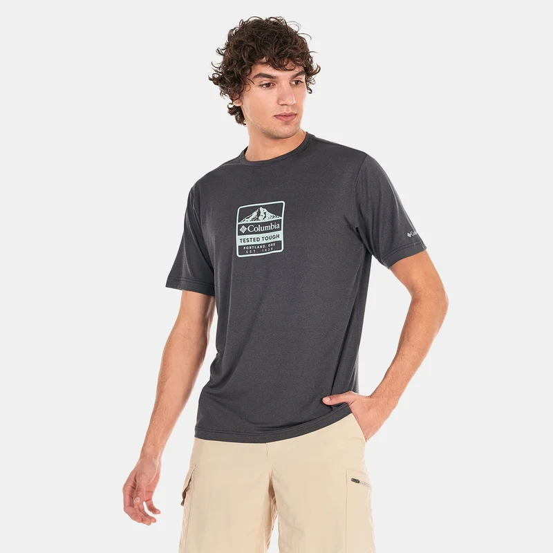 Men's Tech Trail Front Graphic T-Shirt