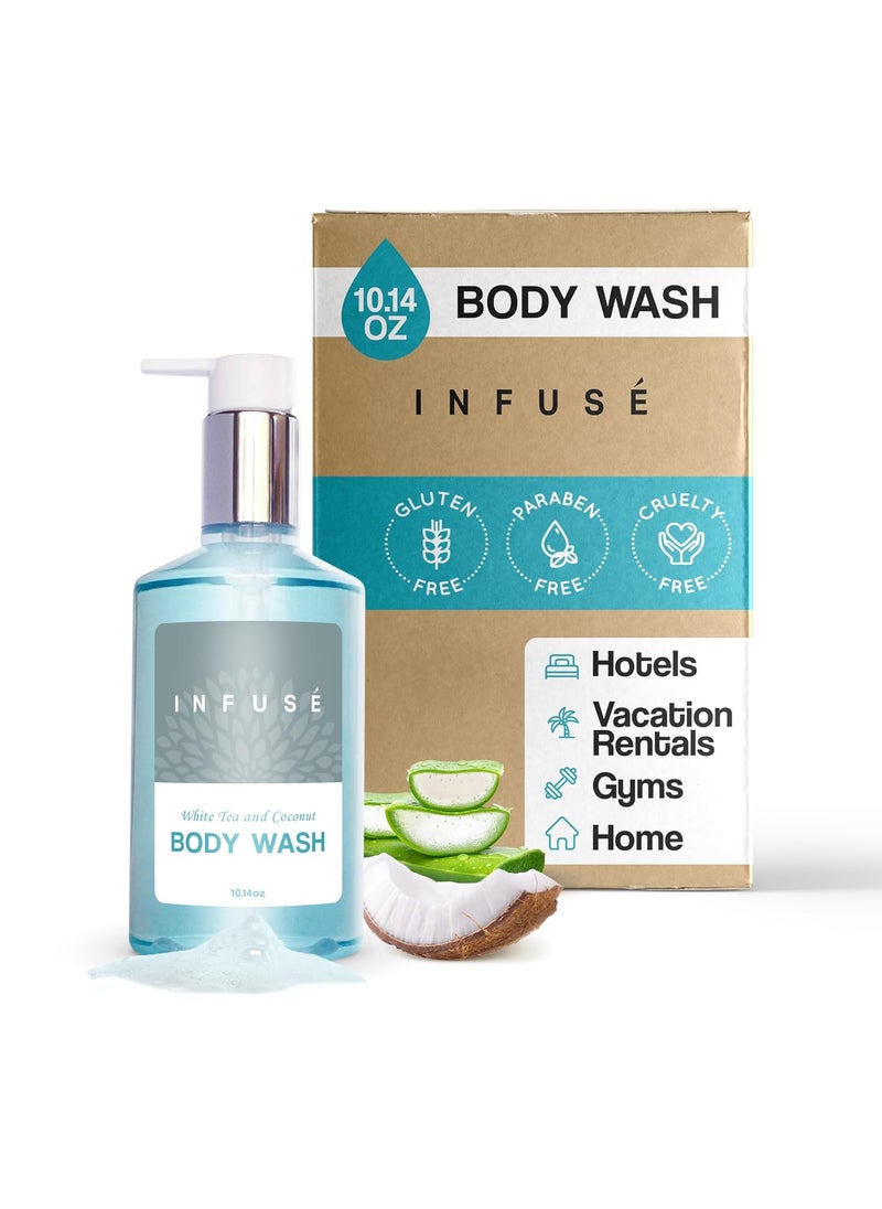 Terra Pure - Terra Pure Infuse Body Wash, Retail Size Hotel Amenities, 10.14 oz. - Image 1