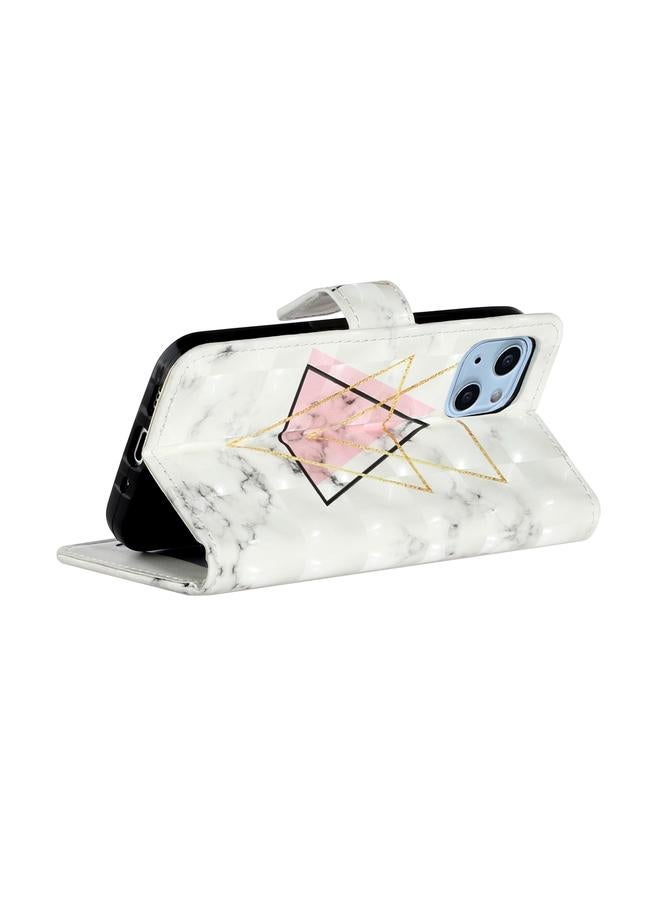 زبون جراب هاتف جلدي منقوش بالزيت ثلاثي الأبعاد لهاتف iPhone 13 - Image 5