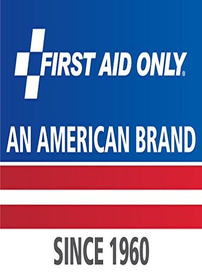 First Aid Only Blue Metal Detectable 1"x3" Fabric Bandages, 50/box - Image 5