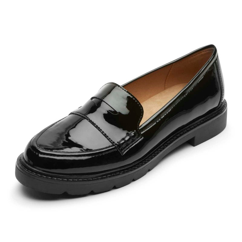 Rockport Women's Kacey Penny, Black Patent, 8.5 - Image 1