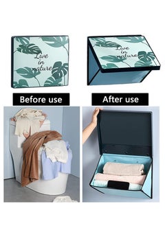 Generic Bathroom Folding Mural Storage Cabinet, Waterproof Storge Shelf Hidden, Wall-mounted Large Capacity Moisture-Proof, for Bathroom, Bedroom, Cloakroom and Kitchen  - Image 2