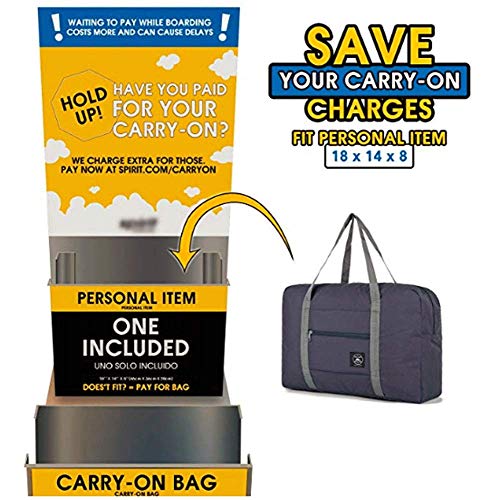 Lchkrep 2 Pack Foldable Travel Duffel [[Bag]] for Airlines [Carry] on Weekender [Overnight] Hospital Tote Gym Duffel [[Bag]] with Toiletry [[Bag [Overnight] [[Bag For Women - Image 5