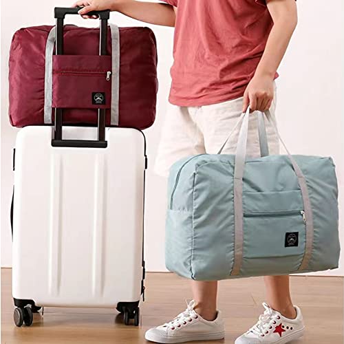 Lchkrep 2 Pack Foldable Travel Duffel [[Bag]] for Airlines [Carry] on Weekender [Overnight] Hospital Tote Gym Duffel [[Bag]] with Toiletry [[Bag [Overnight] [[Bag For Women - Image 2