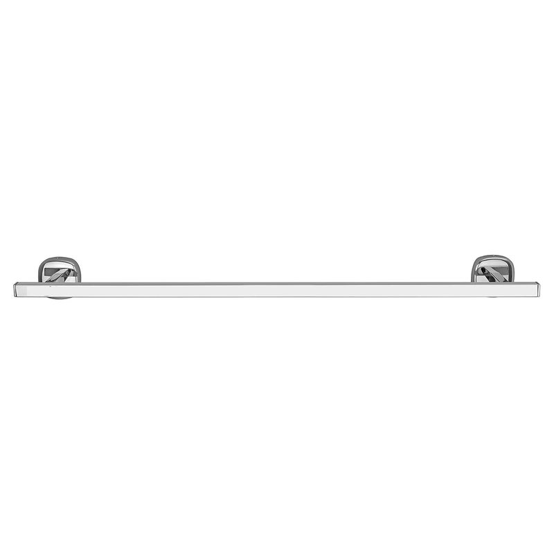 AM Stainless Steel 24 Inch Towel Rod Towel Rack for Bathroom Towel Bar Towel Hanger Towel Stand Bathroom AccessoriesSquare Chrome Finish Pack of 10  - Image 1
