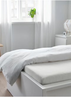 Generic Fitted Bed Sheet White 180x200 cm  - Image 5