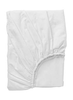 Generic Fitted Bed Sheet White 180x200 cm  - Image 1