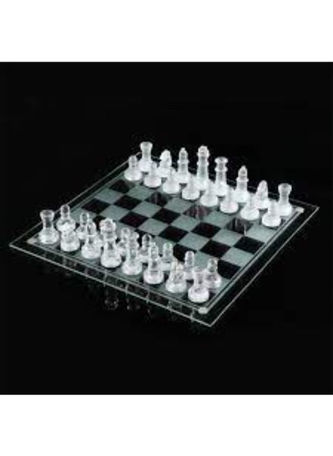 Elevate your gameplay with the International Glass Chess Set, a blend of elegance and sophistication. Perfect for chess enthusiasts, it also serves as a luxurious decorative piece or an exceptional gift for any occasion.
