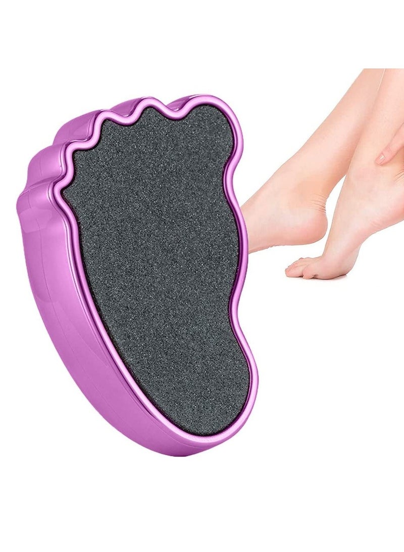 Foot Peeling and Dead Skin Remover - Stylish Foot Shape Design - This tool features a stylish foot shape and an effective exfoliating surface that helps you easily remove dead and rough skin, leaving you with silky smoothness. multicolor - Image 2