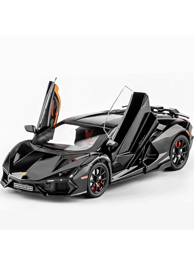 TOY GARDEN 1:24 Scale Simulation of Lamborghini Revuelto Diecast Toy Model with Sound & Light – Premium Alloy Car Gift for Kids & Collectors  - Image 2