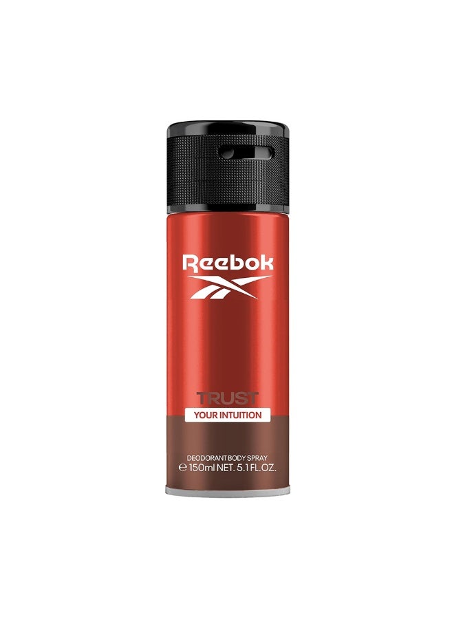 Reebok Trust Your Intuition Deodorant Body Spray For Him 150Ml - Image 1