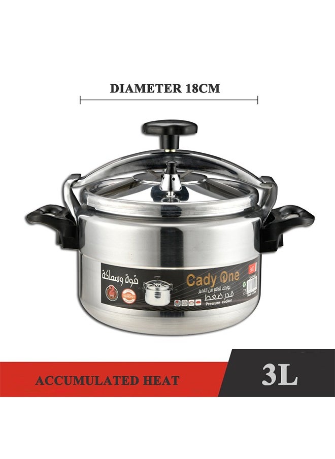 Cady One 3 liter aluminum pressure cooker  - Image 1